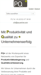 Mobile Screenshot of pq-partner.com